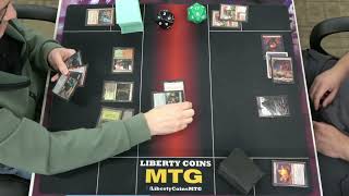 Monstrous Emergence 🔴🟢⚫ vs Monored Aggro 🔴  Pioneer FNM 100424  Round 2 [upl. by Larcher]