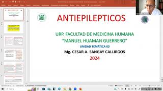 CLASE 9  FARMACOLOGIA DE LOS ANTICONVULSIVANTES [upl. by Mussman799]