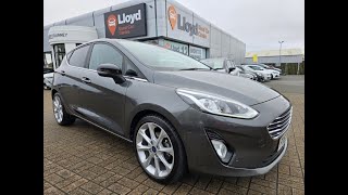 FORD FIESTA 10 EcoBoost Titanium 5dr Auto 2018Lloyd Motors [upl. by Llemrej]