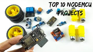 10 Best Nodemcu ESP8266 Project Ideas For You  Top 10 nodemcu projects [upl. by Aiyn]