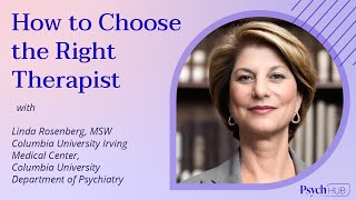 How To Choose the Right Therapist [upl. by Sisco]