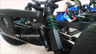 Traxxas Slash 4x4  Losi Spring Upgrade [upl. by Eynahpets753]