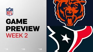 Chicago Bears vs Houston Texans  2024 Week 2 Game Preview [upl. by Annaihs]