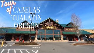 Quick Walkthrough of Cabelas Tualatin Oregon Virtual Walking Tour March 2023 [upl. by Aileme307]