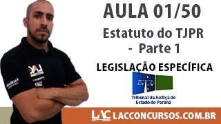 TJPR 2017  Estatuto do TJPR  Parte 1  0150 [upl. by Akir]