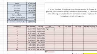 prueba de bondad de ajuste de smirnov  kolmogorov normal parte I [upl. by Lledniw]