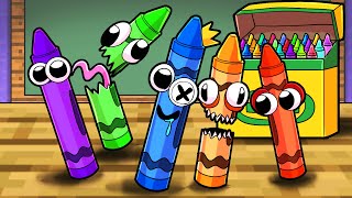 RAINBOW CRAYON FRIENDS [upl. by Eyeleen]