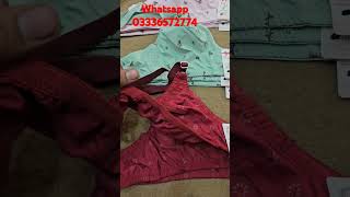 Ladies Undergarments wholesale Market Faisalabad  bra jarsi wholesale rate [upl. by Batholomew]