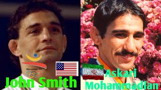 John Smith  USA vs Askari Mohammadian  iran  عسکری محمدیان مقابل جان اسمیت [upl. by Kaya]