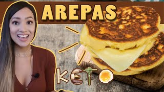 La más Deliciosa AREPA KETO 🤤 Baja en Carbohidratos  Frannyland [upl. by Augustina]