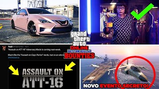 NOVA ATUALIZAÇÃO NO GTA 5  EVENTO SECRETO NO PORTA AVIÕES ESTAMPAS RARAS amp NOVIDADES SEMANAL [upl. by Orbadiah869]