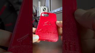 Capinha para iPhone personalizada usando impressão 3D 3dprinter 3dprinting printing [upl. by Thurber]