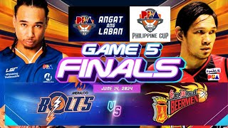 GAME 5 FINALSSMB VS MERALCO BOLTS LIVE SCORE amp COMMENTARY meralcoboltslive sanmiguelbeermenlive [upl. by Silvano915]