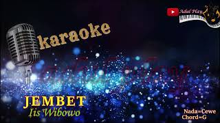 JEMBET KARAOKE Iis Wibowo TERBARU 2024 [upl. by Gladis]