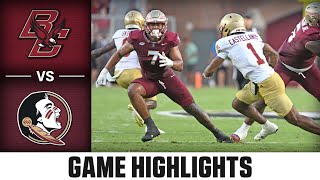 Boston College vs Florida State Game Highlights  2024 ACC Football [upl. by Patrizio]