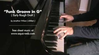 Piano Funk Groove in G [upl. by Amitie]