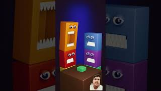 NM nm viralvideo trending funny cube eating animation [upl. by Namyac]