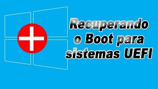 Recuperando a EFI do Windows 10 [upl. by Anircam]