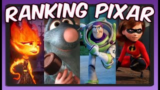 Ranking All 27 PIXAR Films with Lasse Vogt TOY STORY to ELEMENTAL [upl. by Caleb]