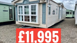 Off site static caravan for sale Scotland UK wide delivery available Willerby Vogue 38x12 2 bedrooms [upl. by Odlavso]