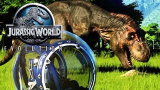 NUEVA REXY MODIFICADA GENETICAMENTE TIRANOSAURIO JURASSIC WORLD EVOLUTION [upl. by Mensch188]