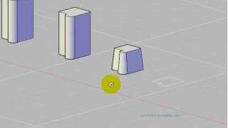 AutoCAD 3D Modelling  Using the Extrude Command [upl. by Awhsoj8]