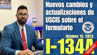 ÚLTIMA HORA USCIS ANUNCIA NUEVAS ACTUALIZACIONES SOBRE EL FORMULARIO I134A PAROLE HUMANITARIOFRP [upl. by Farrish]