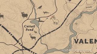 Red Dead Redemption 2 Legendary Big Horn Ram Location [upl. by Ellehcirt]