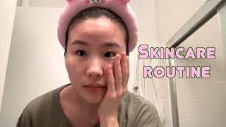 Simple Skincare Routine I Acneprone combo skin [upl. by Bala66]