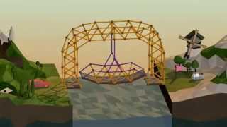 Poly Bridge  Early Access Trailer [upl. by Norrab]