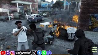 Brawl Breaks Out In MBlock MBlock vs Oblock READ BIO Windy City RP [upl. by Teeter]