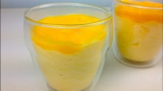 3 Ingredient Mango Cheesecake in a Mug [upl. by Nikolaus]