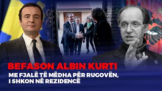 🔴ALBIN KURTI PËR IBRAHIM RUGOVËN PRESIDENT HISTORIK  FIVE [upl. by Ataynik]