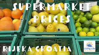 Supermarket Prices in Rijeka Croatia What You Need to Know 🛒🇭🇷 [upl. by Shelba]