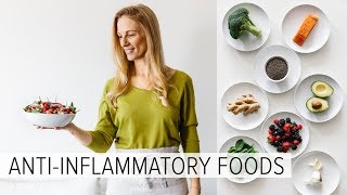 ANTIINFLAMMATORY FOODS  what I eat every week [upl. by Oznohpla]