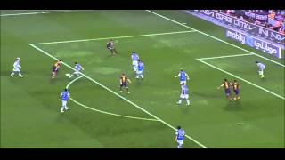 Almost Barcelonas greatest goal ● Iniesta Messi Neymar HD [upl. by Naejamron]