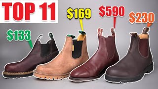 Top 11 Chelsea Boots  Ariat vs Blundstone vs Danner vs Birkenstock [upl. by Edelson]