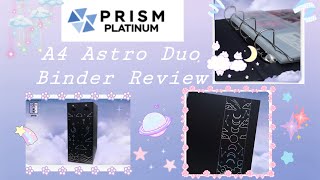 Prism Platinum A4 Binder Review [upl. by Airehtfele]