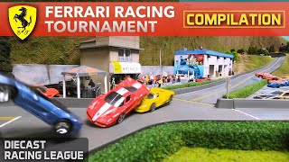 Ferrari Tournament Compilation Diecast Racing League [upl. by Flory]