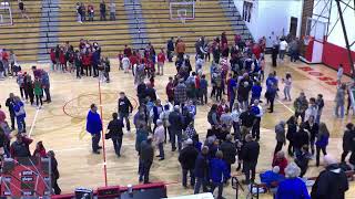 Rossville High vs Carroll Varsity Mens Basketball [upl. by Ruyle]