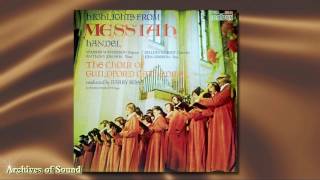 “Highlights from Messiah” G F Handel LP 1973  Guildford Cathedral Choir Barry Rose [upl. by Yuri]