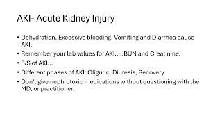 Exam 4 Review 2024 Septic shock Anaphylaxis Shock Lupus AKI CRF [upl. by Lali]