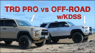 4RUNNER TRD PRO vs OFFROAD wKDSS [upl. by Teriann]