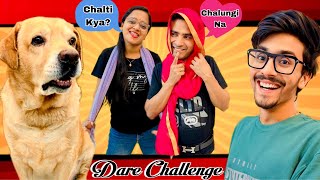 Funny Dares Challenge With family  Leo Ne Kardi Susu  Anant Rastogi [upl. by Deland]