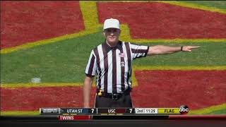 WORST Ineligible Man Downfield Call in College Football History [upl. by Hamlet]