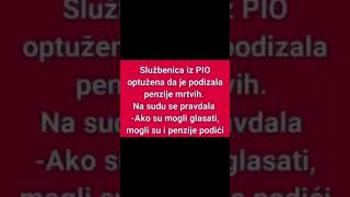 Mrtvi penzioneri dižu penzije zato što glasaju  smehdosuza smeh humor [upl. by Navillus]