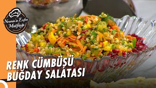 Renk Cümbüşü Buğday Salatası  Nerminin Enfes Mutfağı [upl. by Lenoj]