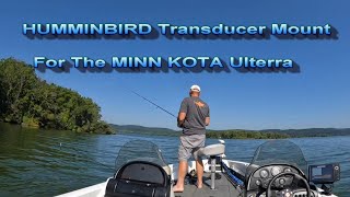 Humminbird Transducer Mount for The Minn Kota Ulterra [upl. by Algie]