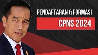 Terjawab Jadwal Pembukaan Pendaftaran dan Formasi CPNS 2024 [upl. by Enidualc781]