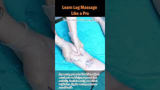 Learn Leg Massage Like a Pro legmassage homemassage jointhealth relaxationtechniques [upl. by Elrahc]